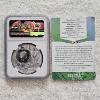 Image 2 : 2022 Cook Islands 99.9% Silver Nebraska Meadowlark $5 Coin certified by the NGC with a Grade of MS70