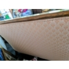Image 4 : Beautiful French Style Pink Upholstered Settee 5ft Long, 25" Deep, 36" Tall