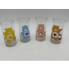 Image 1 : Carebears collectible Glasses - Pizza Hut Collectibles - Funshine Bear - Grumpy Bear - Cheer Bear