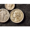 Image 2 : Asstd 90% Silver United States Coins - Standing Liberty Quarter, Washington Quarter & Mercury Dime