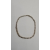 Image 2 : 10K Yellow Gold Diamond X Link 7.5" Tennis Bracelet - Weight: 4.9g