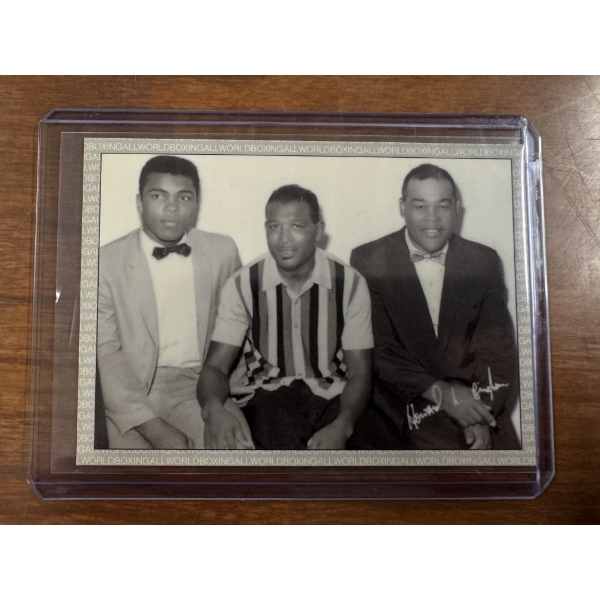 Rare Muhammad Ali Boxing Card In Protective Holder - Mint Condition