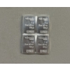 Image 1 : Four Valcambi Fine Silver 999.0 Bars Weighing 1 Gram Each ~ 4 TOTAL GRAMS .999 FINE SILVER