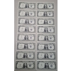 Image 1 : (16) U.S Series 1957 $1 Silver Certificate STAR Notes -AU Crisp Condition