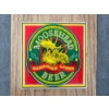 Image 2 : Moosehead Beer Canadian Lager Glass Sign Measuring About 6" x 6"