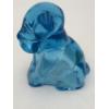 Image 5 : Adorable Degenhart Vintage Uranium Glass Dog Figurine -Dark Sapphire
