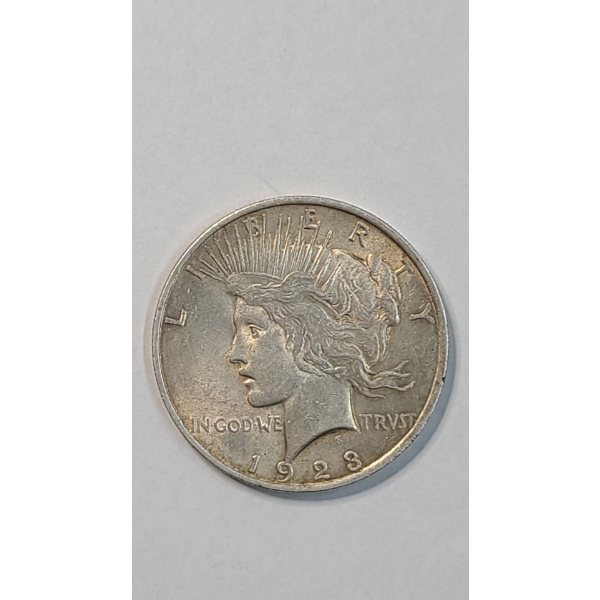 United States 1923 90% Silver Peace Dollar