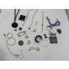 Image 10 : Jewelry Box full of Beautiful Jewelry - Buttons - Nekclaces - Earrings - Keychains 