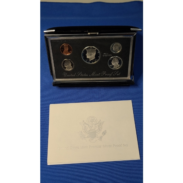 1993 United States Mint Premier Silver Proof Set