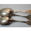 Image 2 : x3 Vintage Sterling Silver Spoons TW: 47.2g