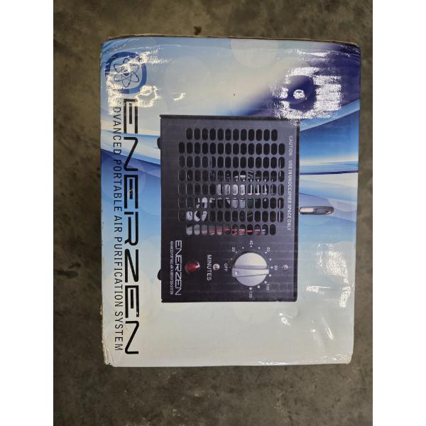 New Enerzen Portable Air Purification System For Home Or Office. Eliminates Odors, Allergens, Smoke,