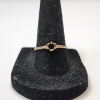 Image 1 : 10K Yellow Gold Ring - Size 8 - Total Weight: 1.2g