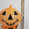 Image 4 : Vintage Jack O' Lantern Pumpkin Tabletop Lighted Blow Mold Decoration (12")