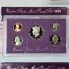 Image 4 : Five Assorted United States Mint Proof Sets: 1985, 1991, 1991, 1990, 1991