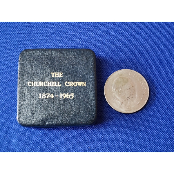 1965 British Winston Churchill Commemorative in Nice Display Case