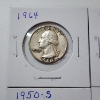 Image 2 : Four Assorted Years United States 90% Silver Washington Quarters - Face Value: $1.00