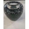 Image 1 : Emerald Green Handblown 4"x3.5" Tealight Holder 
