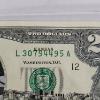 Image 2 : 2003A United States Two-Dollar Bill featuring a Colorized Kansas Overprint