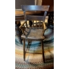 Image 1 : Antique Child Wooden High Chair - 35" Tall x 16" W In Excellent Condition - See Pics!