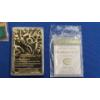 Image 5 : Pokemon Burger King Jigglypuff 23K Gold-Plated Trading Card & (5) Kanto League Thunder Badge Pins