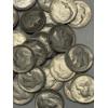 Image 2 : Lot of 30 90% Silver, Assorted Year, Roosevelt Dimes FV $3.00
