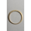 Image 4 : Women's 10K Yellow Gold Channel Set Band Ring With Diamonds - Size 7 - Weight: 1.8g
