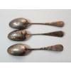 Image 2 : Three Vintage Sterling Silver Spoons TW: 62.7g