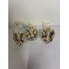 Image 2 : Beautiful Victorian Glass Ornaments - 3 in each box - total of 9 - Floral