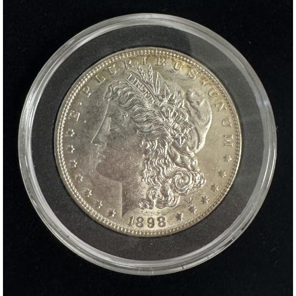 1898 United States Morgan Silver Dollar - Incredible Condition 