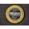 Image 3 : Four Queens Hotel/Casino Las Vegas $10 Lim. Ed. Gaming Token With .999 Silver Inside - Mans 4 Vices
