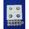 Image 6 : x15 1945 Silver Mercury Dimes FV: $1.50