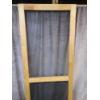Image 5 : New Wood Frame Screen Door Measuring About 32" X 80" 