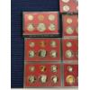 Image 5 : 7 Proof Sets - FV $12.37 - Includes Liberty Dollars - Kennedy Half Dollars - Quarters - Dimes 