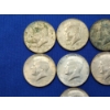 Image 2 : (7) 40% Silver Kennedy Half Dollars Years 1966-1969 FV: $3.50