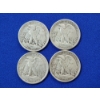 Image 2 : 4 - 1943 90% Silver Walking Liberty Half Dollars