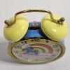 Image 3 : Vintage 1980s Smurf Twin Bell Alarm Clock manufactured by Bradley Time
