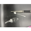 Image 6 : Ring Sizer - Clear Bell with Broken Shell Piece & Spoon - Bird Bell Made in Romania 