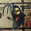 Image 8 : A Set of 6 24k Gold-Foil Banknotes featuring SpongeBob SquarePants Characters with CoA