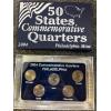Image 1 : 2004 Philadelphia Mint Commemorative State Quarters Set FV: $1.25