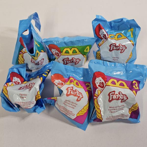 Collection Of Vintage 1999 McDonald's Happy Meal Furby Toys
