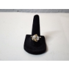 Image 2 : 14K Yellow Gold Ring with 2 Large Teardrop Stones - Total Weight 3.1g - Size 8.5