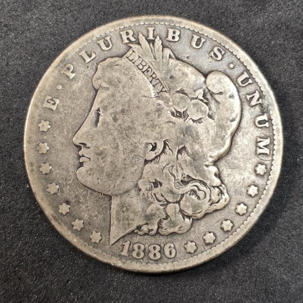 1886-O Morgan Silver Dollar