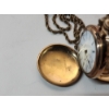 Image 3 : Illinois Springfield 11 Jewel Gold-Filled Railroad Pocket Watch & 24" Gold-Filled Chain TW: 45.3g