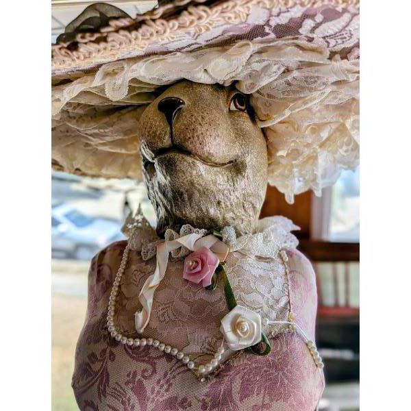 5ft Rabbit Lady Doll Will Need Some Minor Repair