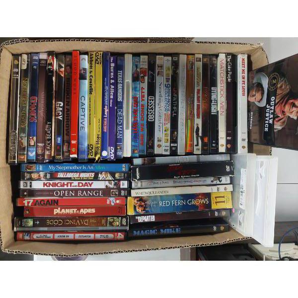 Lot Of DVD's & Audio Cd's - Miscellaneous Titles See Pics
