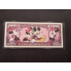 Image 2 : Disney Minnie Mouse One Million Dollar Bill - Disney Dollar - Mint Condition - Harder To Find
