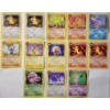 Image 1 : 13 Assorted Vintage Dark Pokemon Trading Cards Including Rares Weezing & Slowbro!