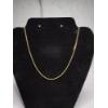 Image 1 : 14K Yellow Gold Twist Chain 18" Necklace - TW: 4.0g 