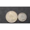 Image 2 : 1961 Canadian 80% Silver Quarter & 1957 Canadian 80% Silver Dime 
