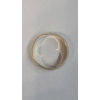 Image 4 : Women's 14K Yellow Gold Wedding Band With Starburst Designs - Size: 7.5g - Weight: 7.2g 